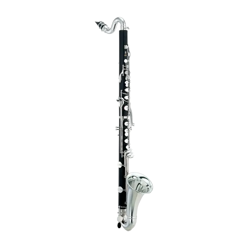 Clarinete Baixo Yamaha YCL 221 II Bb Bb Chaves de Prata - Sanganxa.com