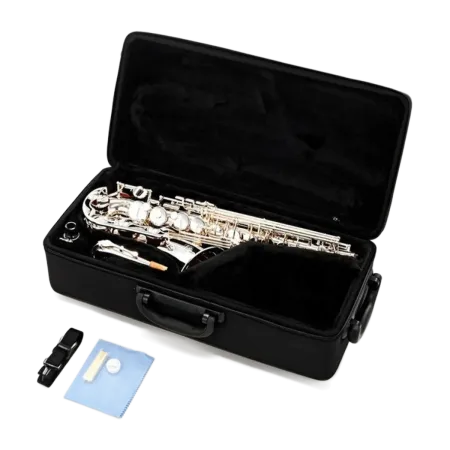 Saxofone Alto Yamaha YAS-280 S Prata - Sanganxa.com