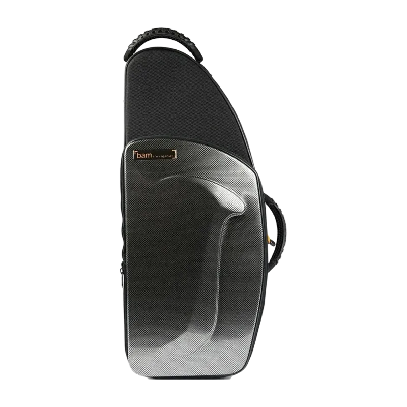 Estojo para saxofone alto Bam 3021S New Trekking Prata Carbono - Sanganxa.com