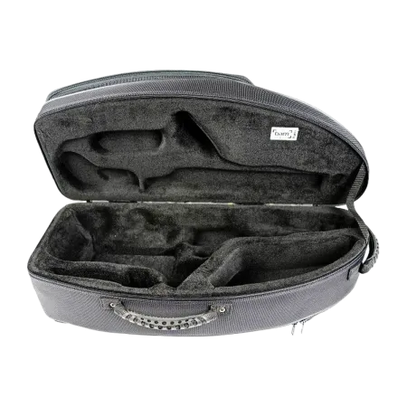Estojo para saxofone alto Bam 3021S New Trekking Prata Carbono - Sanganxa.com