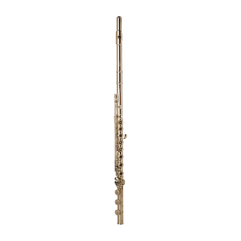 Flauta Powell Personalizada feita à mão em ouro 14K/14K AF14 - Sanganxa.com