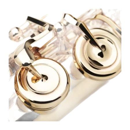 FLAUTA POWELL HANDMADE CUSTOM 10K BGF DE ORO 4