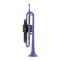 Trompete Ptrumpet ABS Bb Roxo - Sanganxa.com