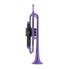 TROMPETE PTRUMPET ABS BB ROXO