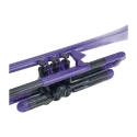 Trompete Ptrumpet ABS Bb Roxo - Sanganxa.com
