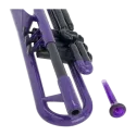 Trompete Ptrumpet ABS Bb Roxo - Sanganxa.com