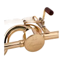 Trombone Adams TB1H Latão Amarelo Lacado - Sanganxa.com
