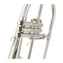 adams sonic flugelhorn prateado com campânula 160