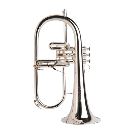 adams sonic flugelhorn prateado com campânula 160