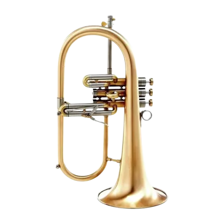 Flugelhorn Adams F2 Modelo selecionado Latão dourado escovado - Sanganxa.com