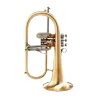 FLUGELHORN ADAMS F2 MODELO SELECCIONADO ESCOVA DE LATÃO DOURADO