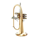 Flugelhorn Adams F2 Modelo selecionado Latão dourado escovado - Sanganxa.com