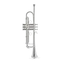 Trompete B&S MBX3 Heritage prateado - Sanganxa.com