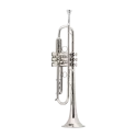 TROMPETA BACH LT190 L1B S COMMERCIAL PLATEADA EN SIB -1