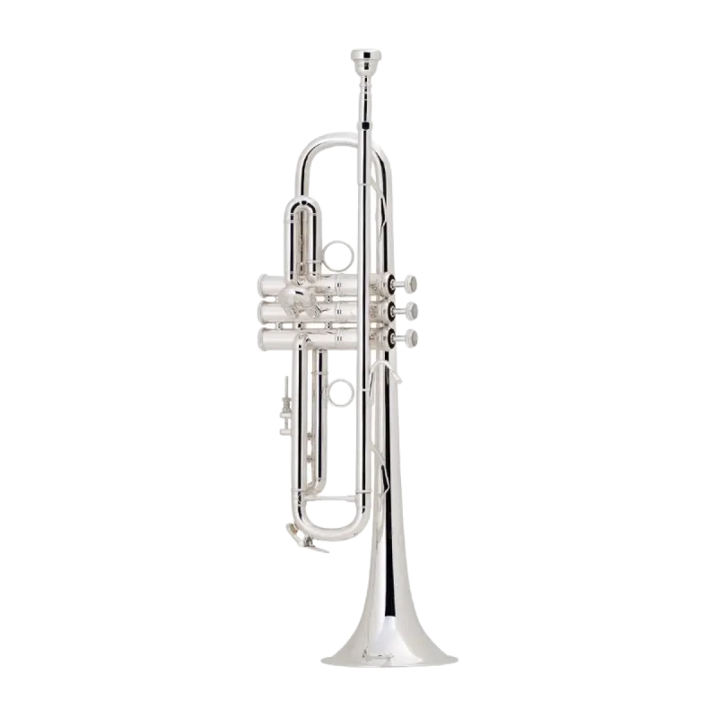 Trompete Bach LT180S ML77 New York Prateado - Sanganxa.com