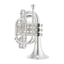 Trompete Jupiter JTR710S Pocket Silver - Sanganxa.com