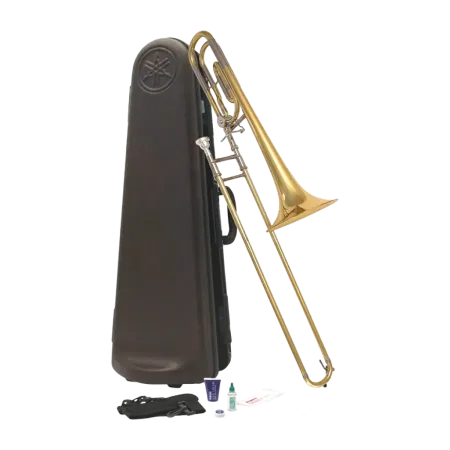 Trombone Yamaha YSL 620 Lacado com Transpositor - Sanganxa.com