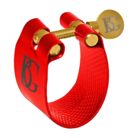 PINÇA BG LFSB9 FLEX VERMELHA PARA SAXOFONE BARÍTONO