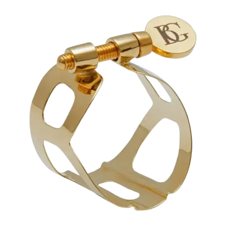 Braçadeira para Saxofone Barítono BG L60 Banhado a Ouro : Sanganxa.com