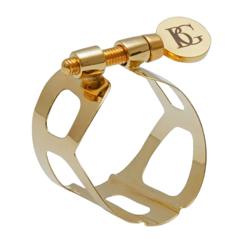 Braçadeira para Saxofone Barítono BG L60 Banhado a Ouro : Sanganxa.com