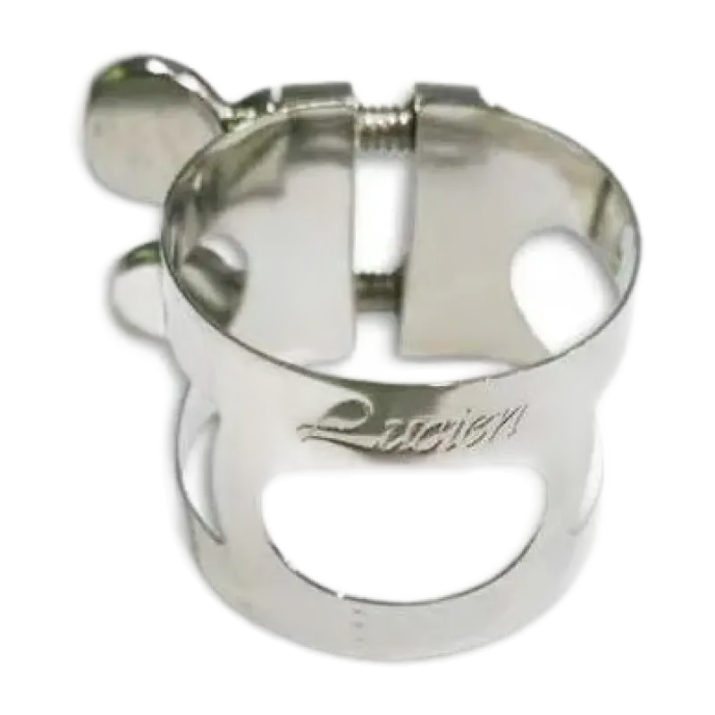 Abraçadeira para tenor SAXO LUCIEN LG16, prateada
