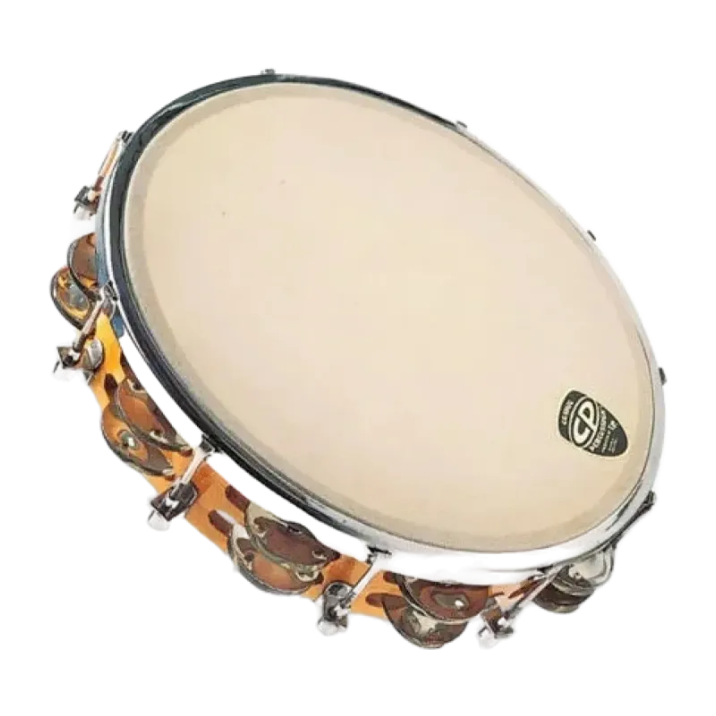 PANDERETA LP TUNABLE PANDERETA CP391 10', com chocalho duplo