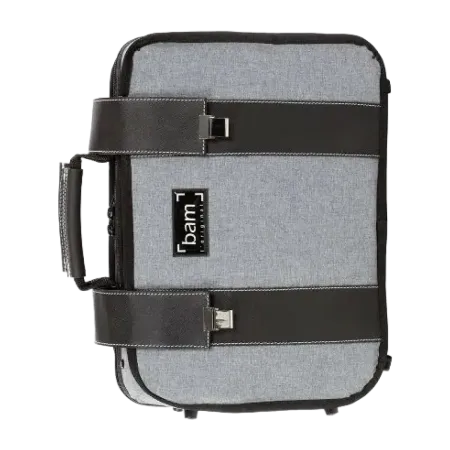 Estojo para Clarinete Bam Flanela Cinza 3027 MGF | Sanganxa Music Store