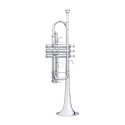 Trompete em Dó B&S 3136/2 LR S Challenger II Silverplated - Sanganxa.com
