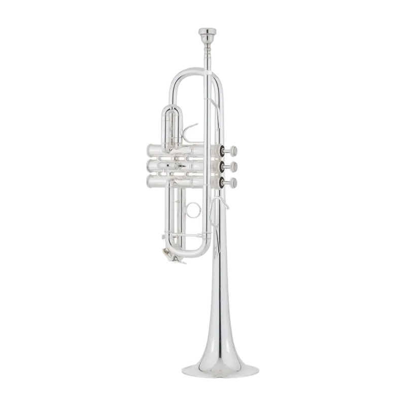 Trompete em Dó Bach C180L 239/7R Prateado - Sanganxa.com