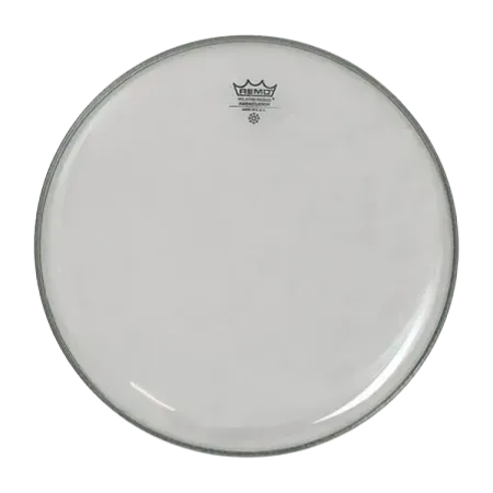 Bateria REMO AMBASSADOR Transparent 12" Transparente