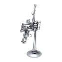 trompete sib/la picolo jupiter xo jpc1700 prateado | sanganxa music store