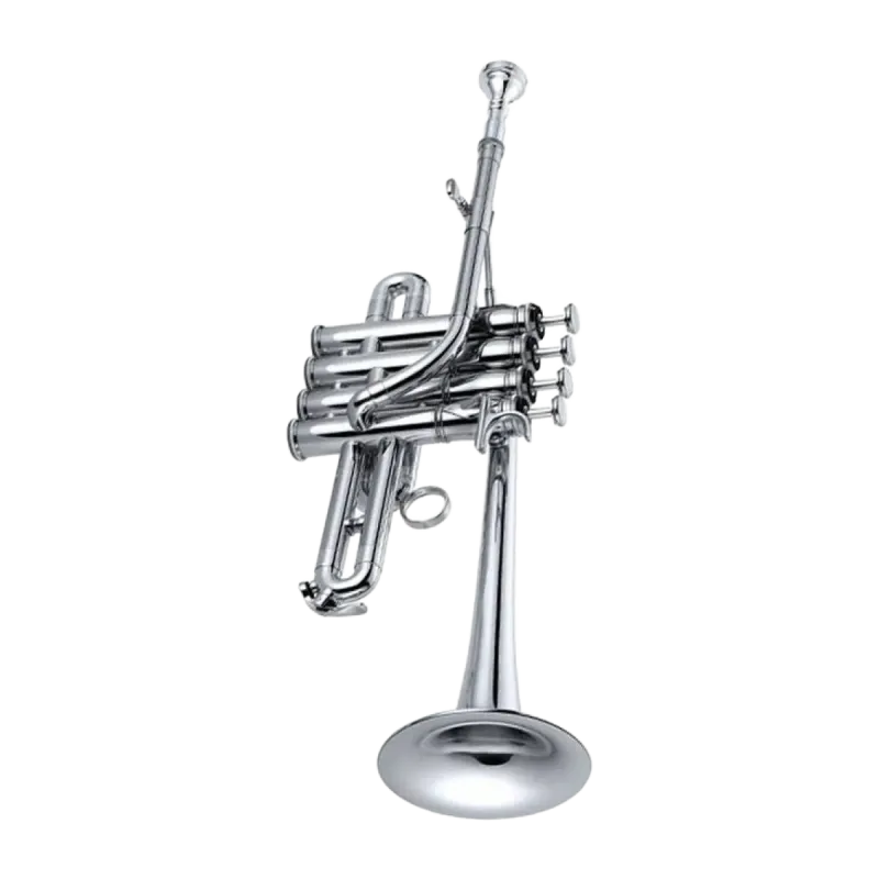 trompete sib/la picolo jupiter xo jpc1700 prateado | sanganxa music store