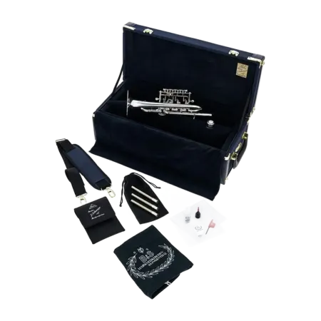 Trompete Piccolo J.Scherzer 8111 ST Prata Bb/A - Sanganxa.com