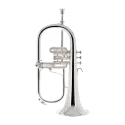 Flugelhorn B&S 3146/2 S Challenger II Silver - Sanganxa.com