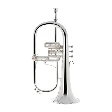 Flugelhorn B&S 3146/2 S Challenger II Silver - Sanganxa.com
