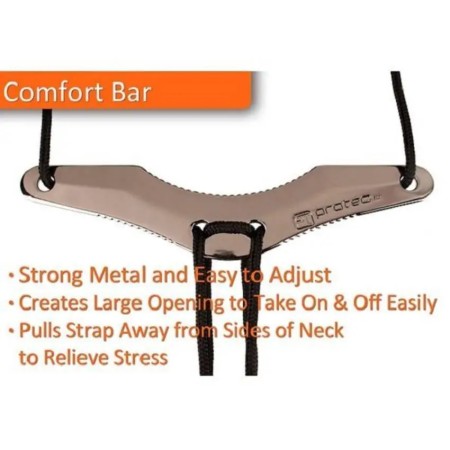 CORREA SAXO PROTEC L310M PIEL 22" MOSQUETON  - 3