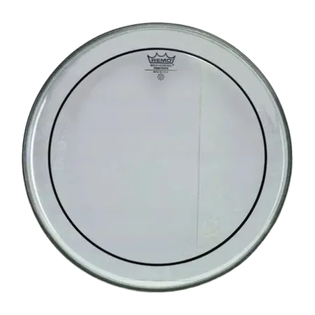 PARCHE 14" REMO PINSTRIPE TRANSPARENTE