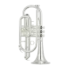 YAMAHA YCR 4330 GS II CORNET BB BANHADO A PRATA