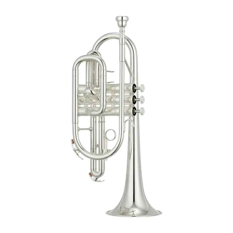 cornet yamaha ycr 2310 s iii silver plated bb cornet | Sanganxa Music Store