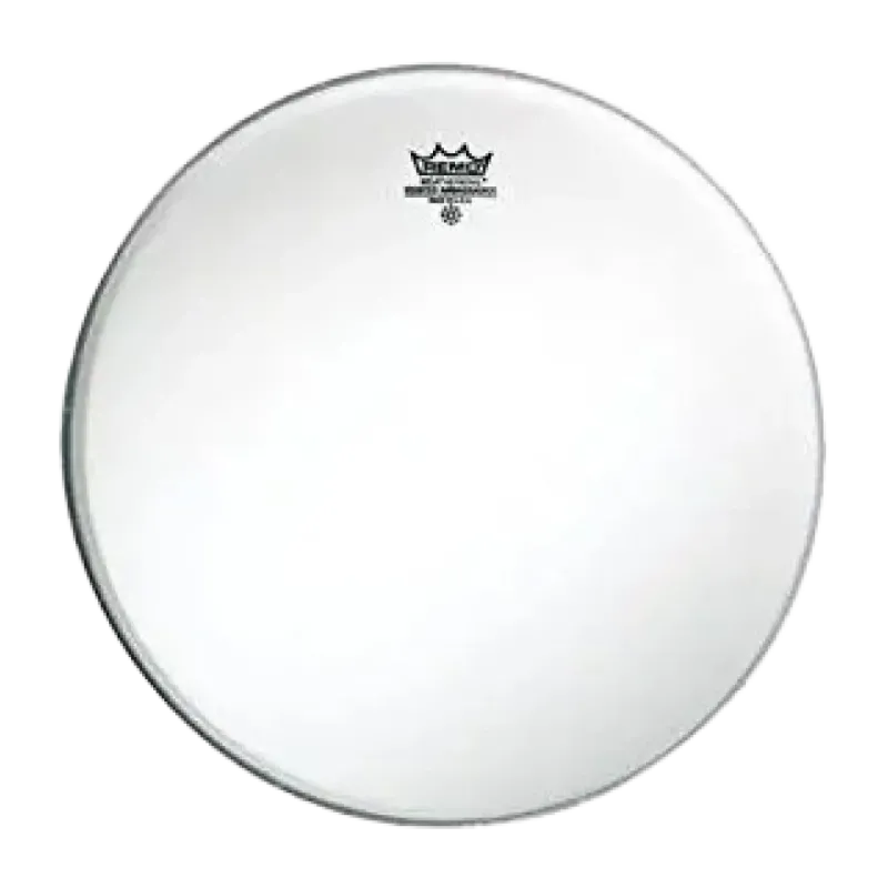 24" PAD 24" WHITE AMBASSADOR WHITE BASS DRUM HEAD