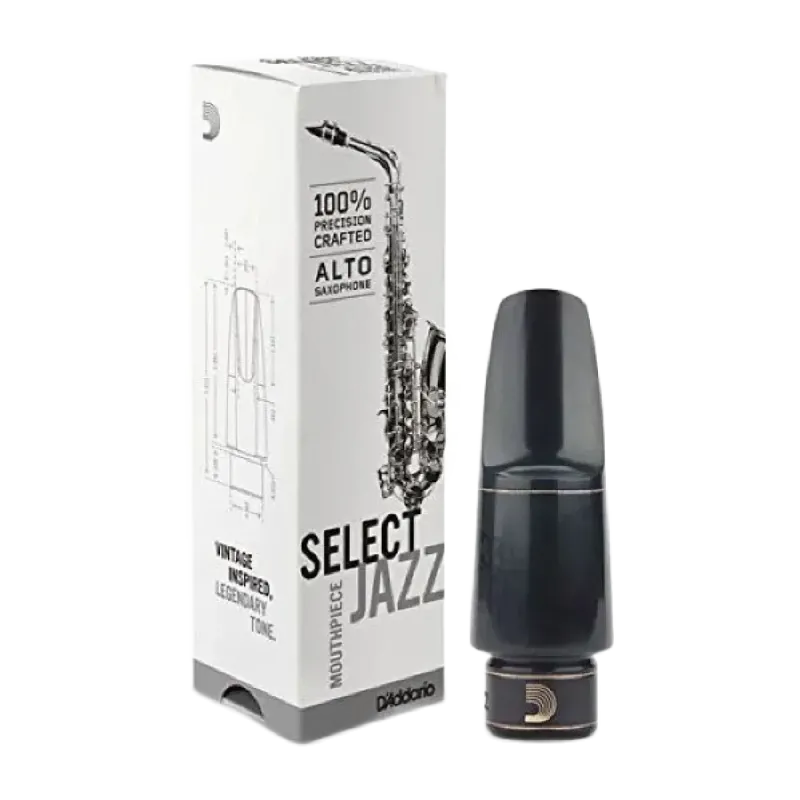 Boquilha Saxofone Alto D'Addario D6 Select Jazz Medium - Sanganxa.com