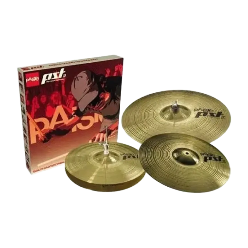 Conjunto Paiste Universal PST3 (14"-16"-20") | Sanganxa Music Store