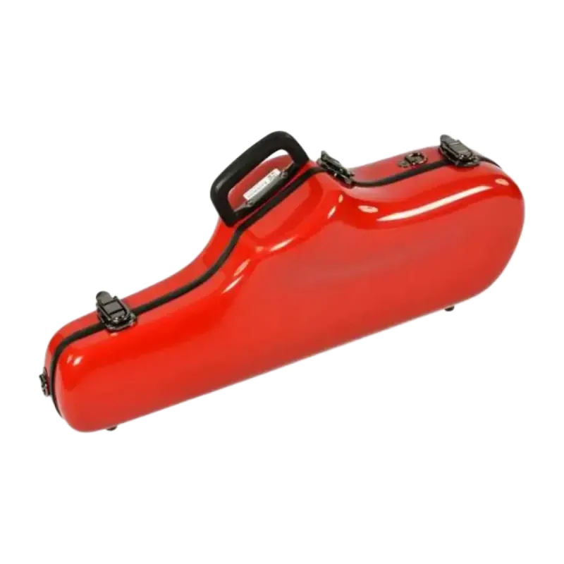 Alto Sax Soundline SX-16A Vermelho - Estojo para Saxofone Alto - SX-16A Vermelho Sanganxa.com