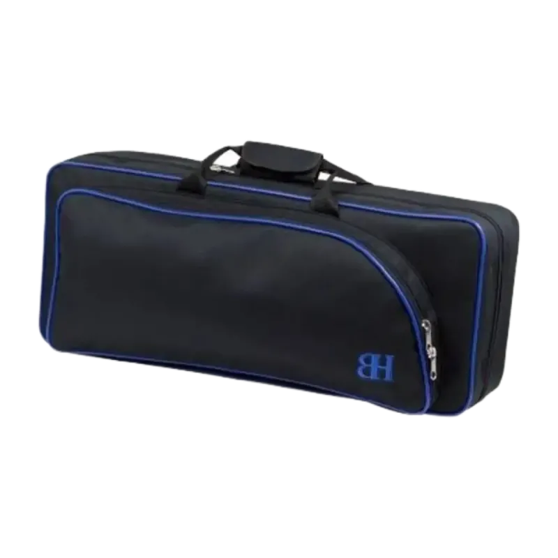 Estojo para Saxofone Alto Ortolá HB112 Preto/Azul - Sanganxa.com