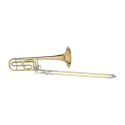 Trombone Bb/Fa Lacado Courtois AC440 BR Legend - Sanganxa.com