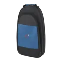 Estojo para flauta e flautim Ortola 8440 FSH Preto/Azul - Saganxa.com