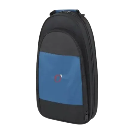 Estojo para flauta e flautim Ortola 8440 FSH Preto/Azul - Saganxa.com