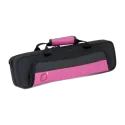 Estojo para flauta transversal Ortola 8420 FSH Preto/Fuchsia Sanganxa