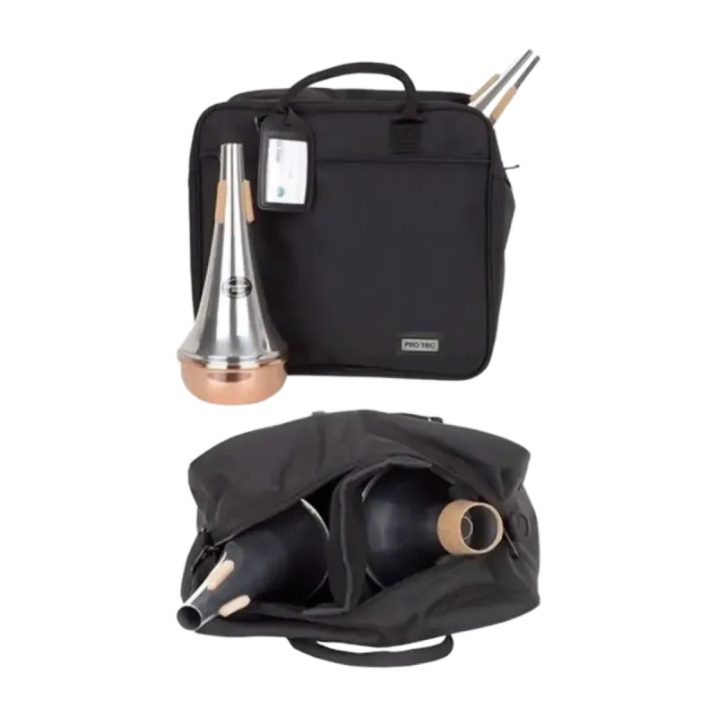 Estojo 2 surdinas Trombone Protec M401 - Sanganxa.com
