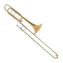 Trombone Courtois AC 420 BOR lacado Bb/Fa Legend - Sanganxa.com